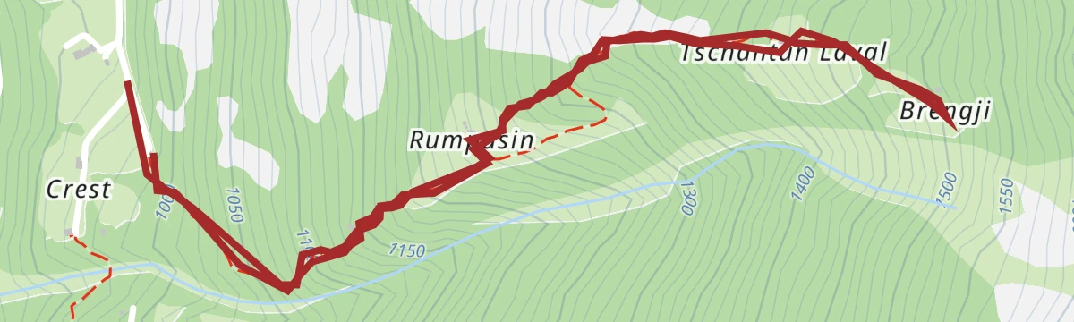 Route map: Brengij